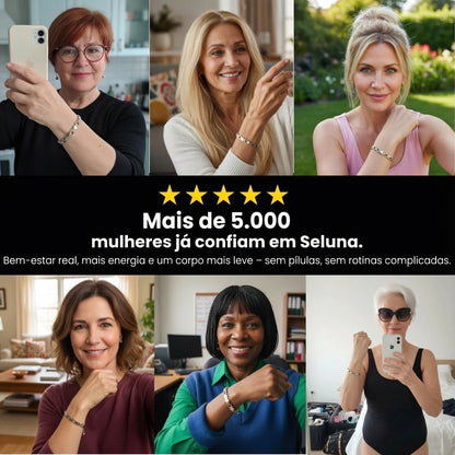 Pulseira Magnética Seluna — Bem-estar e equilíbrio diário