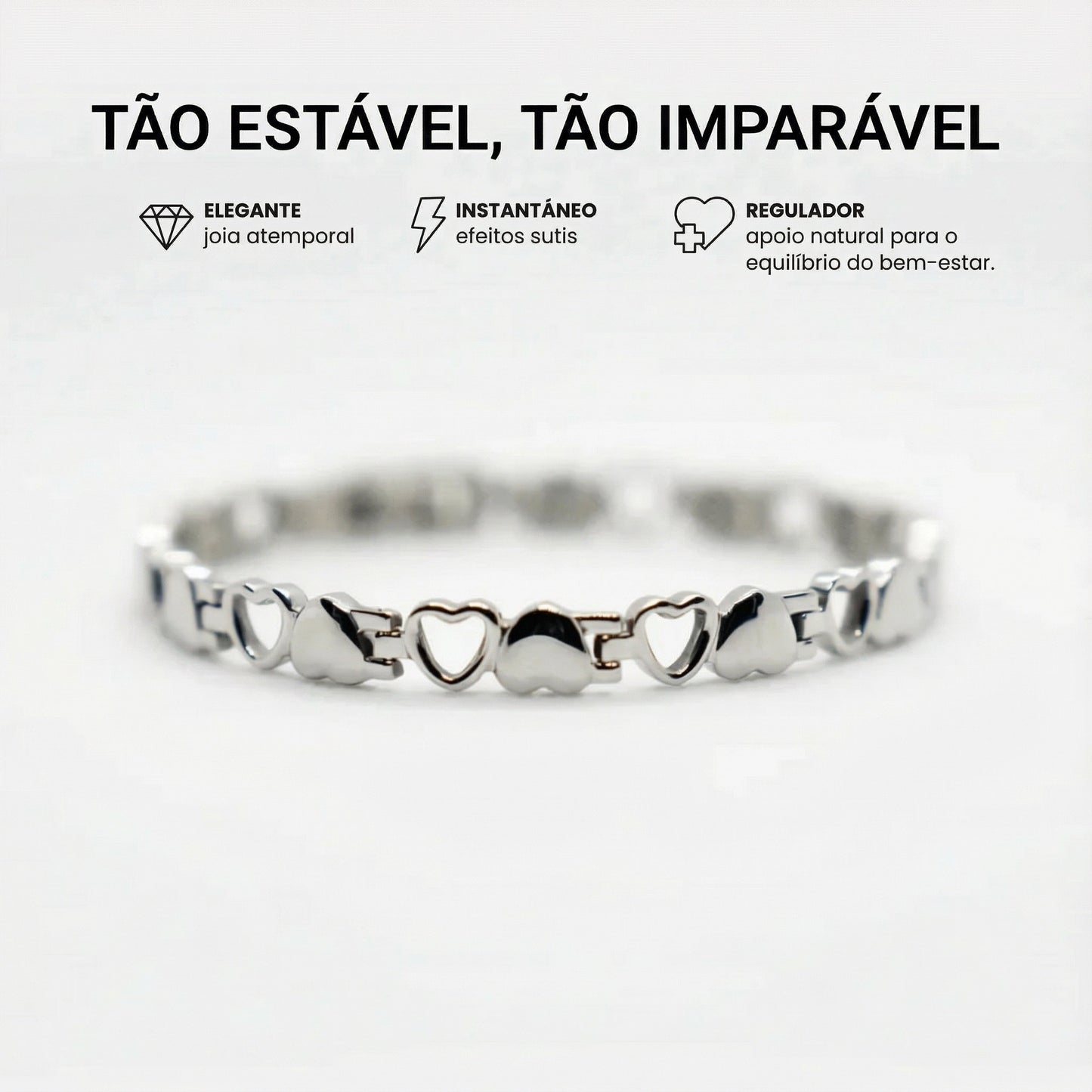 Pulseira Magnética Seluna — Bem-estar e equilíbrio diário